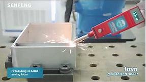Robotic laser welding machine