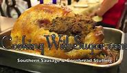 Thanksgiving Turkey Stuffing - Southern Sausage Cornbread Stuffing Recipe