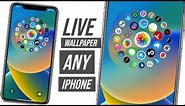 How To Set Live Wallpaper In iPhone | How To Set Live Wallpaper On iPhone iOS 16 |Live Wallpaper iOS