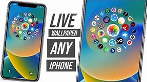 How To Set Live Wallpaper In iPhone | How To Set Live Wallpaper On iPhone iOS 16 |Live Wallpaper iOS