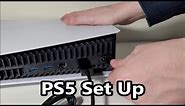 PS5 How to Set Up Cables & Sync with DualSense Controller