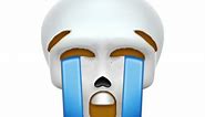 I merged the crying and skull emoji with procreate #💀 #fyp #procreate