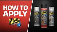 How to PROPERLY APPLY Flex Seal?