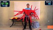 Man Creates Iron Man Costume Out of Hundreds of Balloons