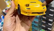 1:24 Diecast Mazda RX 7 - Yellow https://t.ly/8iFBu | Toy Company