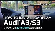 How to Install APPLE CARPLAY in AUDI A3 2013, 2014, 2015, 2016, 2017, 2018