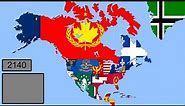 (ALTERNATE) Future of North America Flags 2021 - 3033 !!!!!