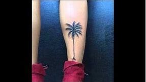 50 Superb Palm Tree Tattoo Designs and Meaning