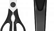 Zuzulopo Kitchen Scissors,with Magnetic refrigerator Holder Heavy Duty Kitchen Shears, Multipurpose for Poultry, Herbs, Vegetables, Dishwasher Safe