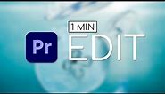 1 Hour Adobe Premiere Pro 2020 Project In 1 Minute | TechWiz Hub
