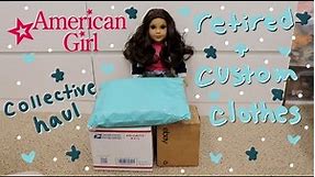 Opening American Girl Doll Outfits! Custom & Vintage AG Clothes | Kelli Maple