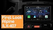 Alpine iLX-407 Double DIN Car Stereo - Is an Upgrade Worth It? Unboxing and First Look l AVLeaderz