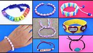 DIY 7 Easy Friendship Bracelets for beginners/ How to make Friendship Bands at home