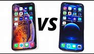 iPhone XS Max vs iPhone 12 Pro Max Speed Test