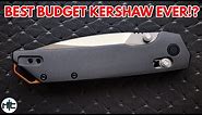 This Might Be My FAVORITE Budget Kershaw Knife EVER! - Kershaw Iridium - Overview and Review