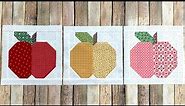 Sew Your Stash Series #30 - Applesauce Quilt Block Tutorial!!