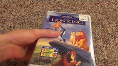 Walt Disney's The Lion King Masterpiece Collection VHS Unboxing