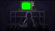 Green screen Tv watcing |The Boy Watching Tv Green Screen Template |greenscreen chormakey TVwatching