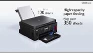 Canon PIXMA Ink Efficient G6000 series Product Video (long ver)