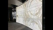 Backlit Onyx Exterior Feature Walls | Ritz Carlton | Sunny Isles, FL | Custom Build Process
