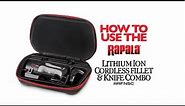Rapala® Lithium Ion Cordless Fillet Knife Combo