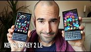 Blackberry Key2 LE vs Key2 | What's changed?