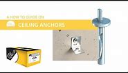 Ceiling Anchors - TIMco "How To Tuesday" - Easy To Install Suspended Ceiling Fixing