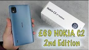 Nokia's CHEAPEST Budget Smartphone: £69 Nokia C2 2nd Edition Unboxing