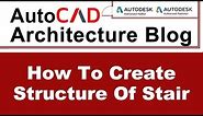 How to Create Structure of Stair | AutoCAD Architecture Tutorial #12