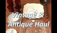Antique Thrift Haul | Pink Depression Glass, Arcoroc & Vintage Porcelain