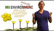 MI EnviroMINUTE - Yellow Floating Heart