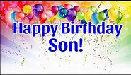 Happy Birthday Dear Son 🎉 | Birthday Wishes for Son I Birthday Greetings | Nobel English
