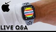 Apple Watch Series 6 Nike & Apple Watch Series 6 Blue Edition - Q&A Live!