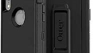 OtterBox DEFENDER SERIES SCREENLESS EDITION Case for iPhone Xr - Frustration Free Packaging - BLACK