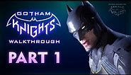 Gotham Knights Walkthrough - Part 1 - Intro [4K 60fps]