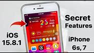 iOS 15.8.1 New Hidden Secret Features on iPhone 6s & 7