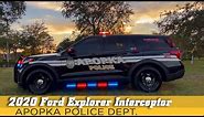 2020 Ford Explorer Interceptor SUV (Police Car Lights) For Apopka Police - Emergency Vehicle Lights