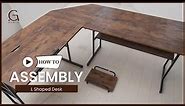 Assembly Tutorial： L Shaped Desk