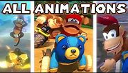 All Diddy Kong Animations | Mario Kart 8 Deluxe Booster Course Pass | Wave 6 (Final Wave)