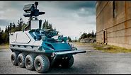 Rheinmetall introduces its new A-UGV Mission Master SP – Armed Reconnaissance