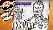 How to Draw IRON MAN (Avengers: Endgame) | Narrated Step-by-Step Tutorial