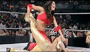 Brie and Nikki Bella battle in their first singles match against one another: ECW, March 31, 2009