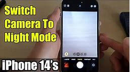 iPhone 14's/14 Pro Max: How to Switch Camera To Night Mode & Capture A Photo In The Dark
