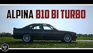ALPINA BMW B10 Bi-Turbo | 4K | Biturbo sound | I6 Bi Turbo B 10 1992 - Drive in top gear | SCC TV