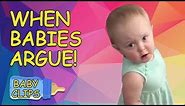 Babies Arguing With Their Parents | Hilarious Baby Compilation