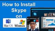 How to Install Skype on Mac