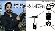 What are SGSN and GGSN in mobile networks?