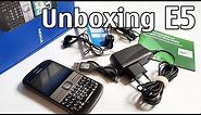 Nokia E5 Unboxing 4K with all original accessories Eseries RM-632 review E5-00