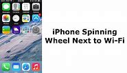 Spinning wheel next to Wi-Fi on iPhone X, 8, 8 Plus, 7, 7 Plus, 6, 6s, 6 Plus, 5 (Fixed)
