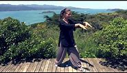 Tai Chi 5 Minutes a Day Module 01 - Easy for Beginners - the Wave and Embracing the Moon
